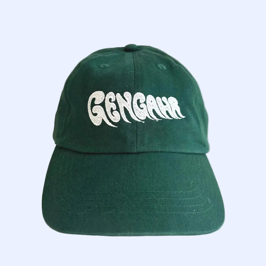 Gengahr A Dream Outside limited edition dark green cap with white embroidered logo