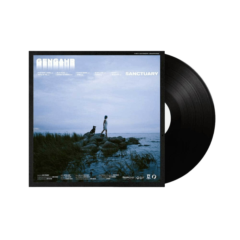 Gengahr Sanctuary black heavyweight vinyl LP with photographic sleeve