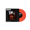 Gengahr Heavenly Maybe 7 inch red vinyl single with dark sleeve