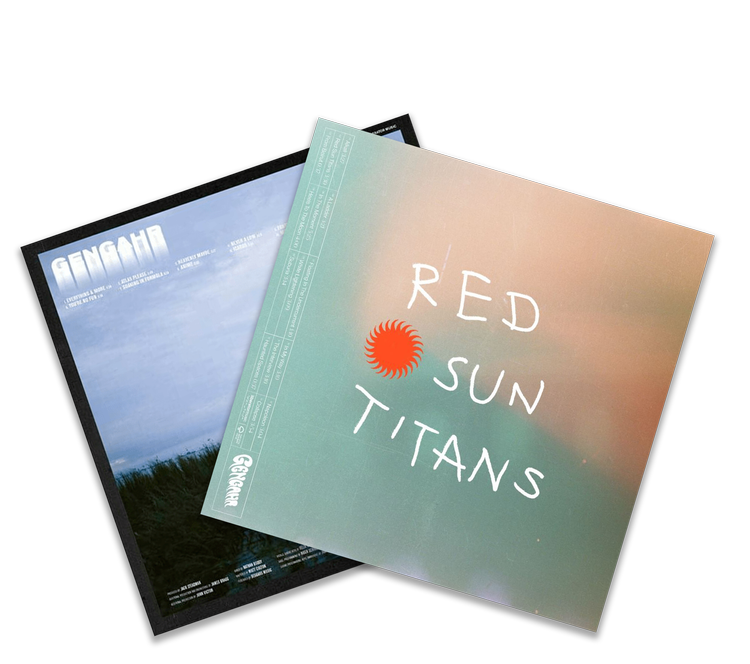 Red Sun Titans & Sanctuary LP bundle
